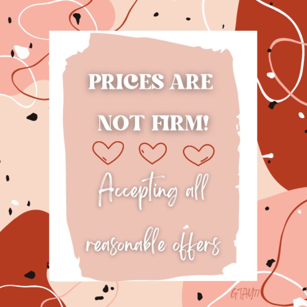 REASONABLE Offers Welcome!